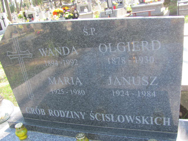 Olgierd ŚCISŁOWSKI 1878 Olkusz - Grobonet - Wyszukiwarka osób pochowanych