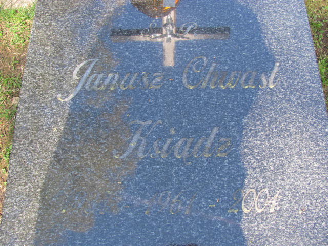 JANUSZ ksiądz CHWAST 1937 Olkusz - Grobonet - Wyszukiwarka osób pochowanych