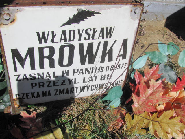 Władysław MRÓWKA Olkusz - Grobonet - Wyszukiwarka osób pochowanych