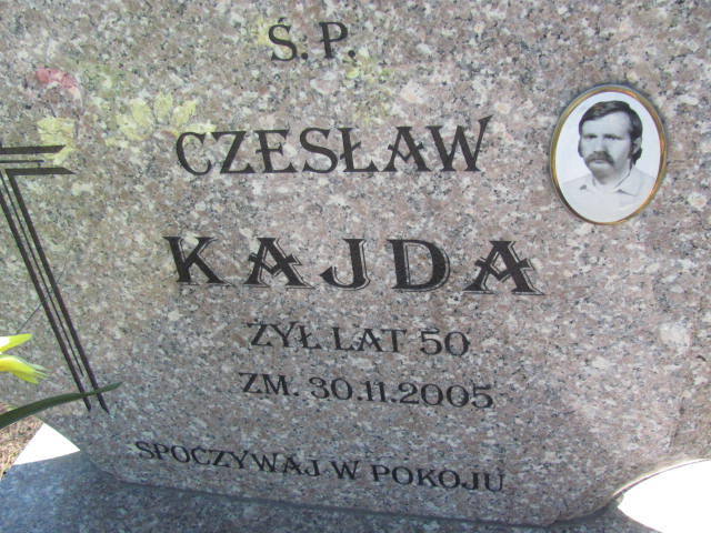 Czesław KAJDA 1955 Olkusz - Grobonet - Wyszukiwarka osób pochowanych