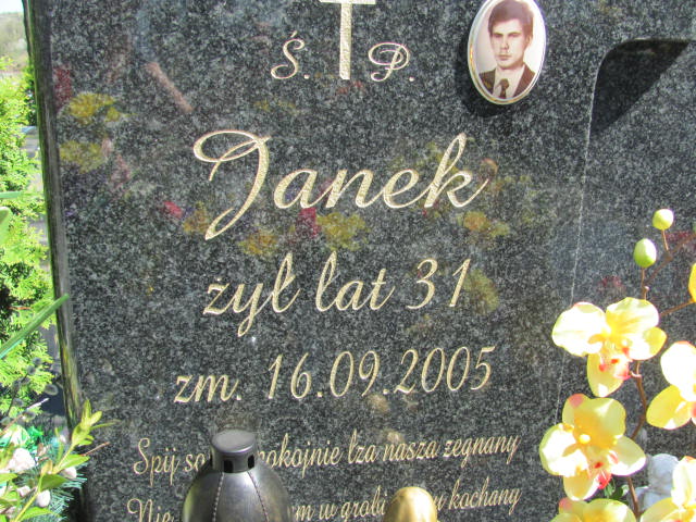 Jan NYCH 1974 Olkusz - Grobonet - Wyszukiwarka osób pochowanych