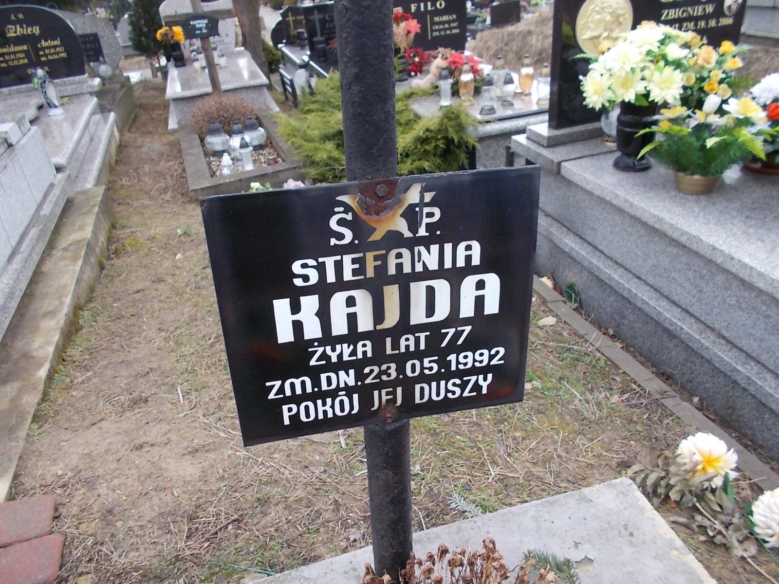 Zbigniew GORAJ 1958 Olkusz - Grobonet - Wyszukiwarka osób pochowanych