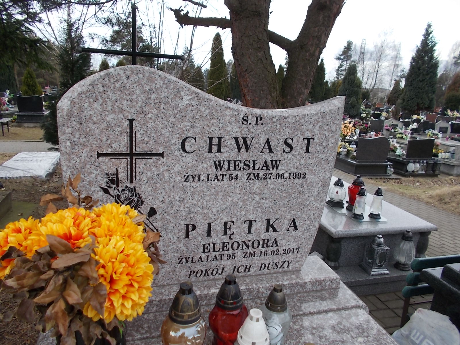 Aniela CHWAST 1947 Olkusz - Grobonet - Wyszukiwarka osób pochowanych