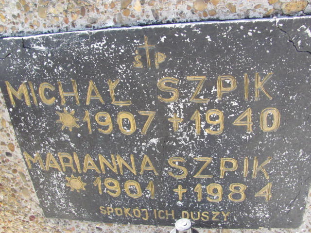 Michał SZPIK 1907 Olkusz - Grobonet - Wyszukiwarka osób pochowanych