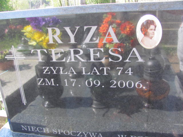 Teresa RYZA 1932 Olkusz - Grobonet - Wyszukiwarka osób pochowanych