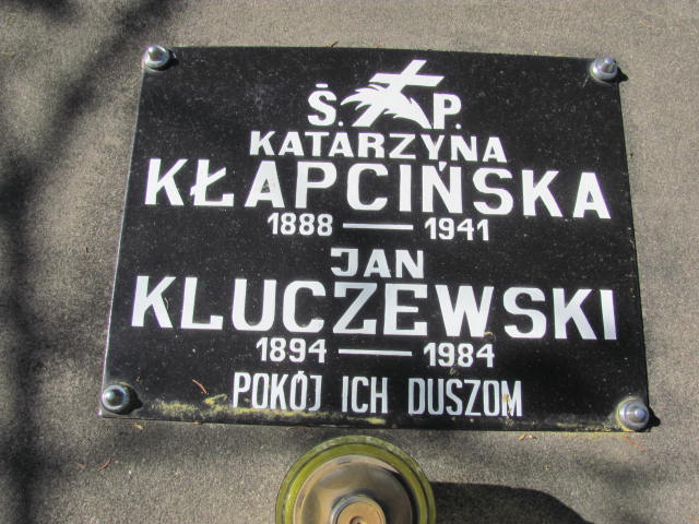 Katarzyna KŁAPCIŃSKA 1888 Olkusz - Grobonet - Wyszukiwarka osób pochowanych