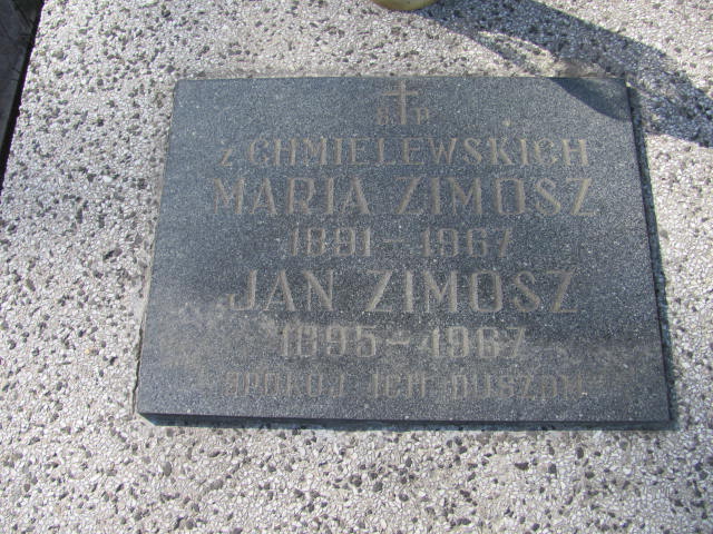 Jan ZIMOSZ 1895 Olkusz - Grobonet - Wyszukiwarka osób pochowanych