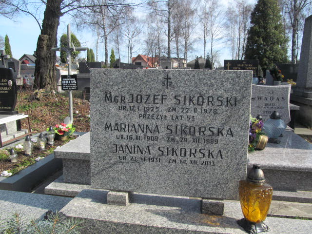 Janina SIKORSKA 1931 Olkusz - Grobonet - Wyszukiwarka osób pochowanych