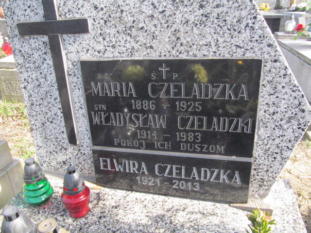 Maria CZELADZKA 1885 Olkusz - Grobonet - Wyszukiwarka osób pochowanych
