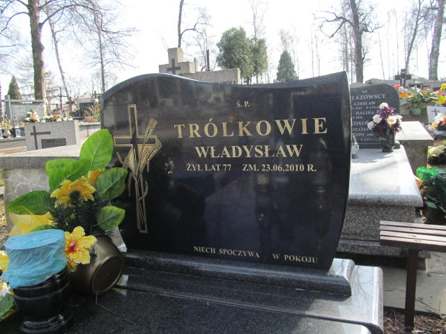 Władysław TRÓLKA 1933 Olkusz - Grobonet - Wyszukiwarka osób pochowanych