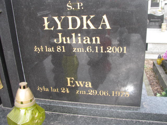 Jadwiga ŁYDKA 1923 Olkusz - Grobonet - Wyszukiwarka osób pochowanych