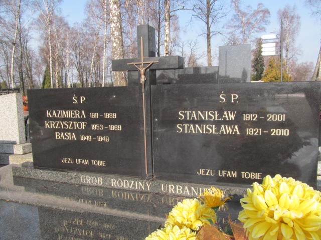 Barbara URBANIK 1947 Olkusz - Grobonet - Wyszukiwarka osób pochowanych