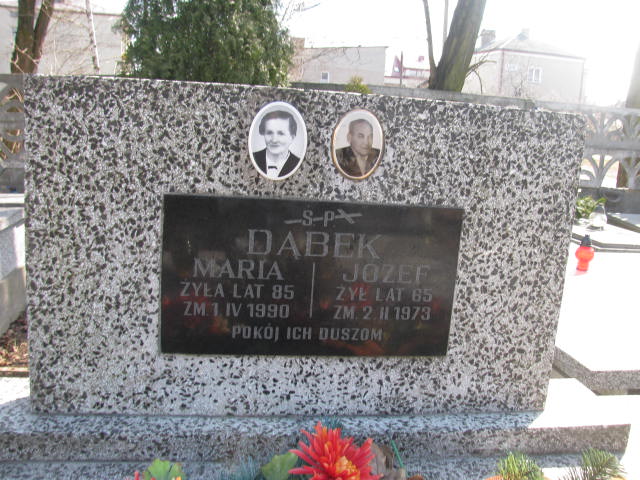 Maria DĄBEK 1905 Olkusz - Grobonet - Wyszukiwarka osób pochowanych