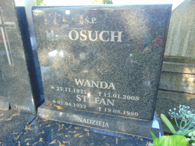 Stefan OSUCH 1932 Olkusz - Grobonet - Wyszukiwarka osób pochowanych