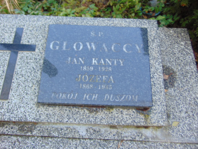 Józefa GŁOWACKA 1868 Olkusz - Grobonet - Wyszukiwarka osób pochowanych