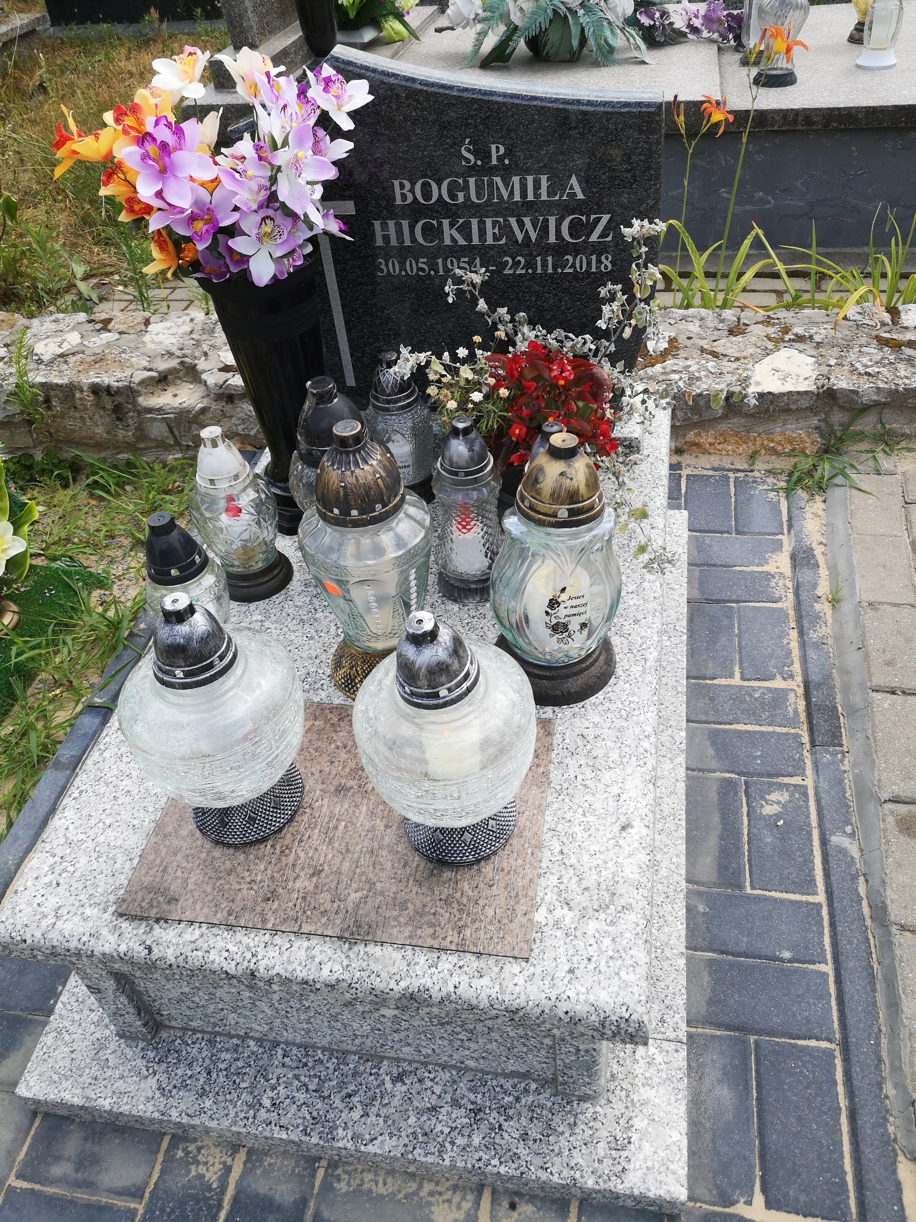 Bogumiła HICKIEWICZ 1954 Olkusz - Grobonet - Wyszukiwarka osób pochowanych