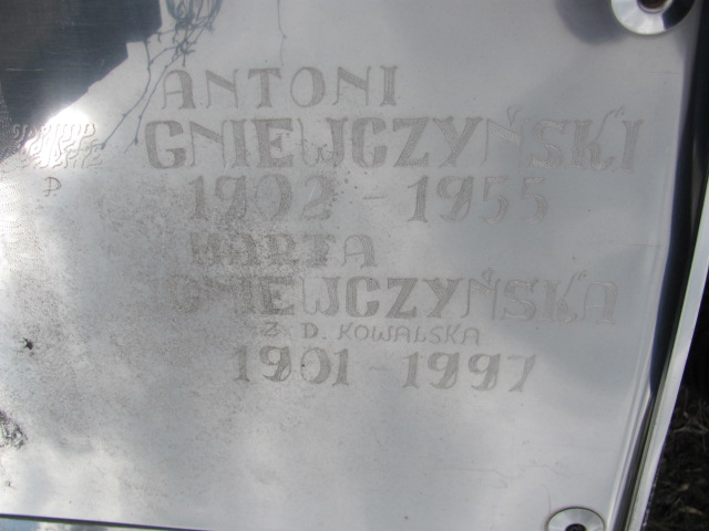 Maria CHWALIŃSKA 1896 Olkusz - Grobonet - Wyszukiwarka osób pochowanych