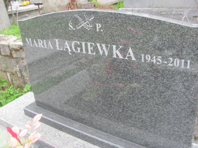 Maria ŁĄGIEWKA 1945 Olkusz - Grobonet - Wyszukiwarka osób pochowanych