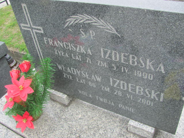 Franciszka IZDEBSKA Olkusz - Grobonet - Wyszukiwarka osób pochowanych