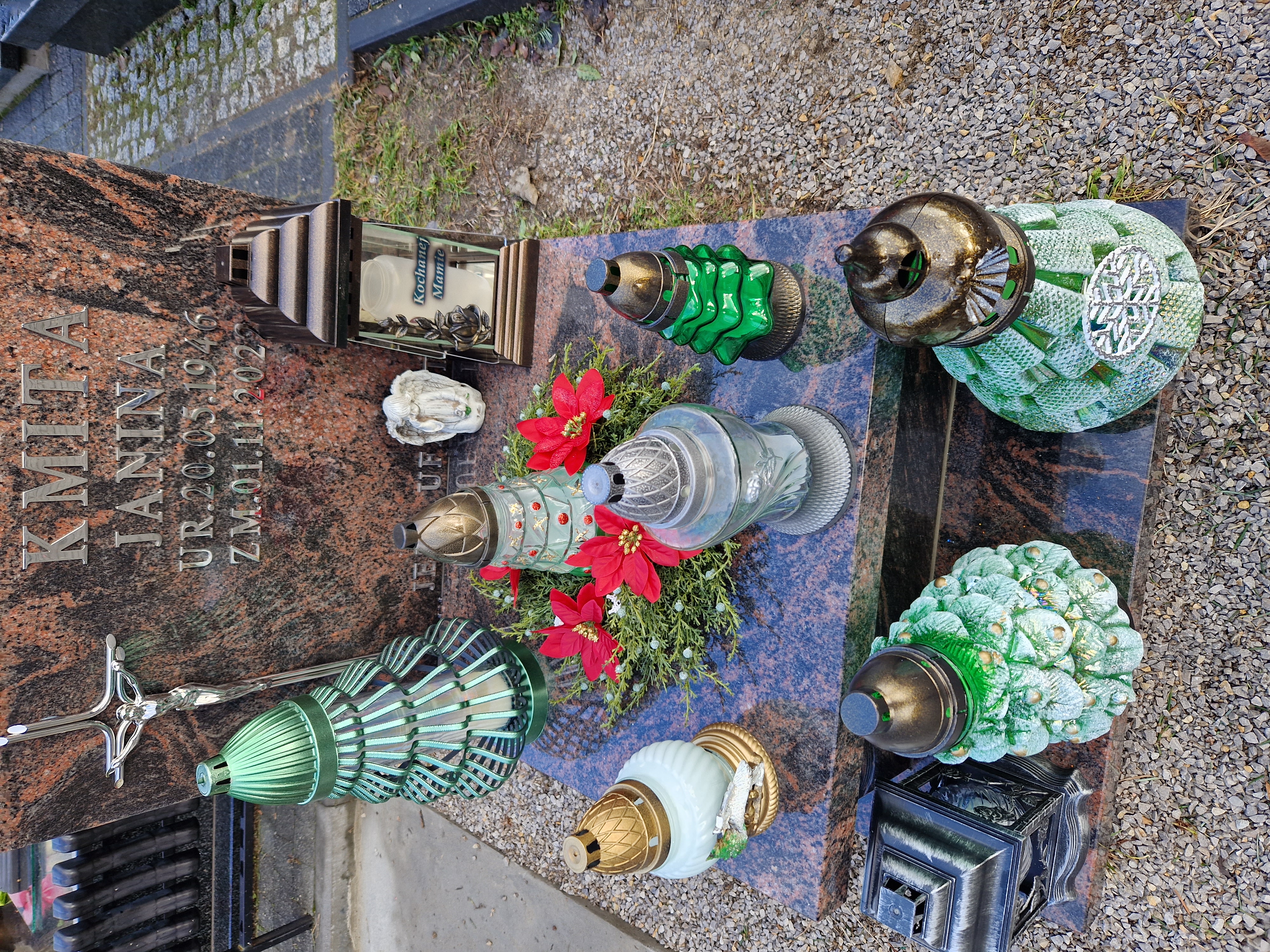 Janina Elżbieta KMITA 1946 Olkusz - Grobonet - Wyszukiwarka osób pochowanych