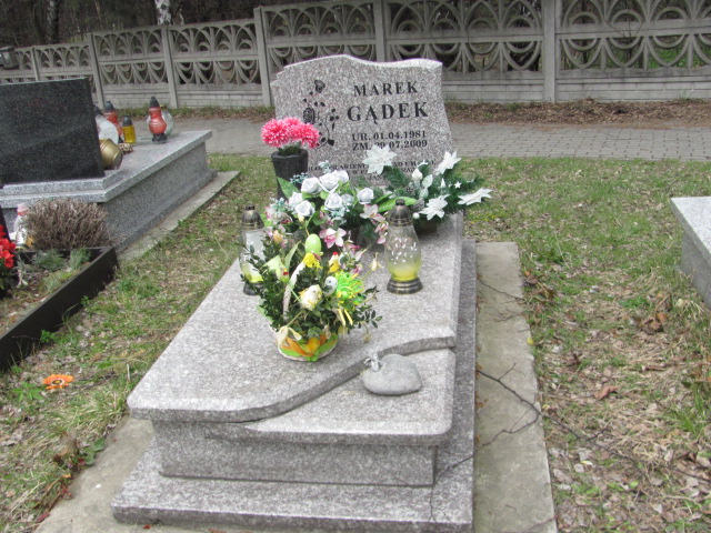 Grób MAREK GĄDEK