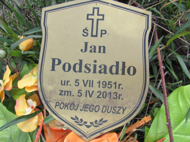 Jan PODSIADŁO 1951 Olkusz - Grobonet - Wyszukiwarka osób pochowanych