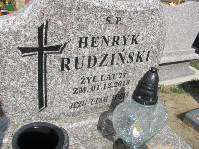 Henryk RUDZIŃSKI 1936 Olkusz - Grobonet - Wyszukiwarka osób pochowanych