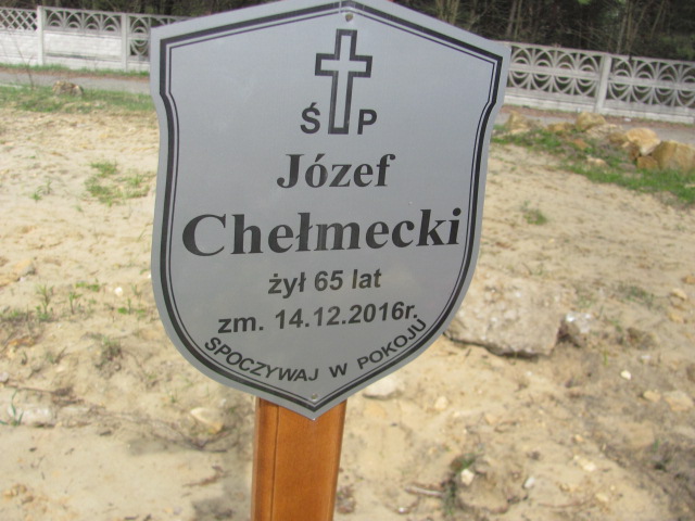Józef CHEŁMECKI 1951 Olkusz - Grobonet - Wyszukiwarka osób pochowanych
