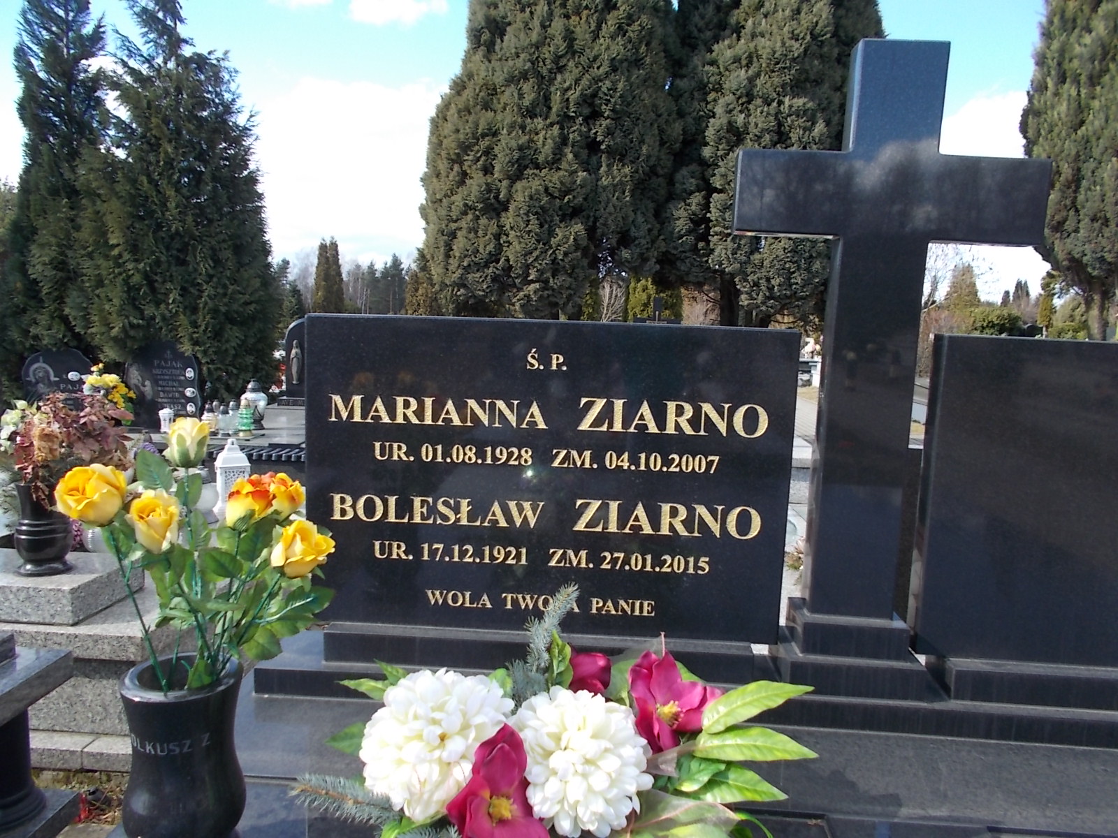 Bolesław ZIARNO 1921 Olkusz - Grobonet - Wyszukiwarka osób pochowanych