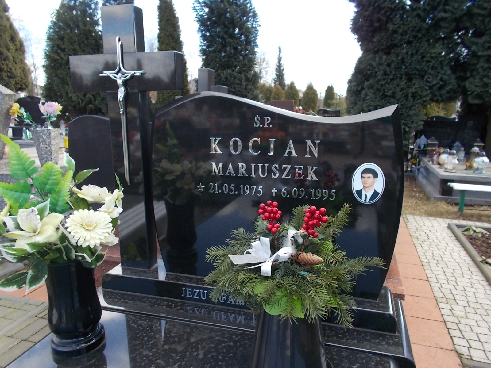 Mariusz KOCJAN 1975 Olkusz - Grobonet - Wyszukiwarka osób pochowanych