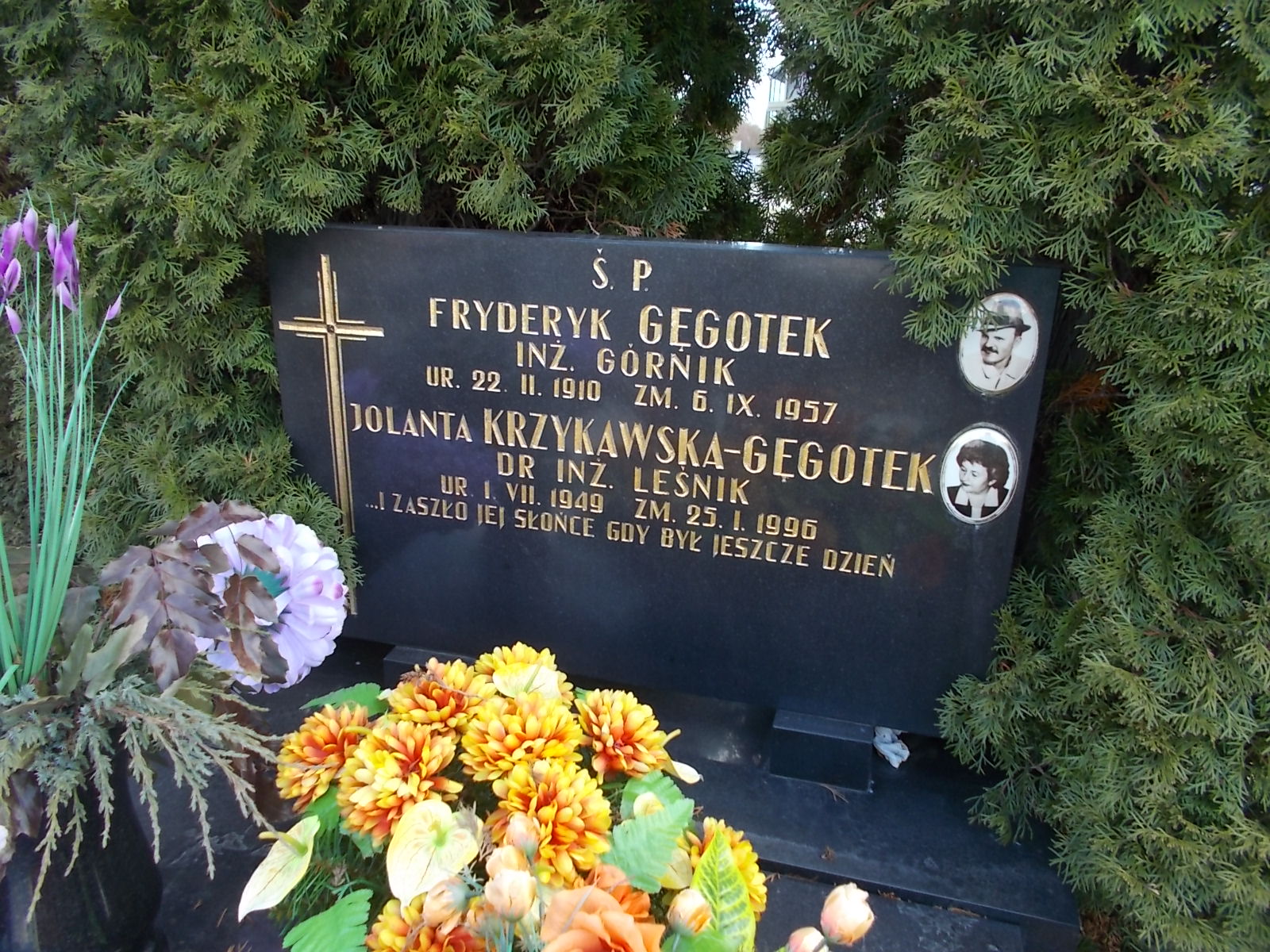 Jolanta KRZYKAWSKA - GĘGOTEK 1949 Olkusz - Grobonet - Wyszukiwarka osób pochowanych