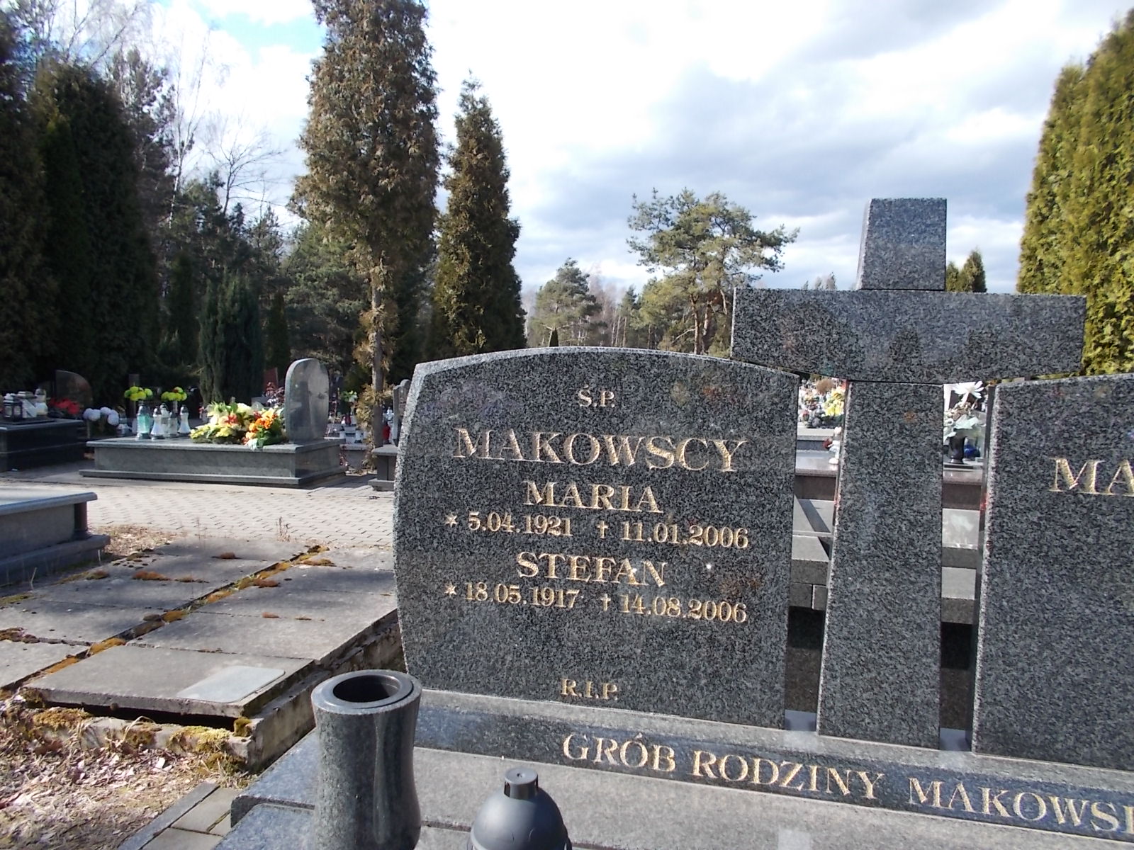 Maria MAKOWSKA 1921 Olkusz - Grobonet - Wyszukiwarka osób pochowanych