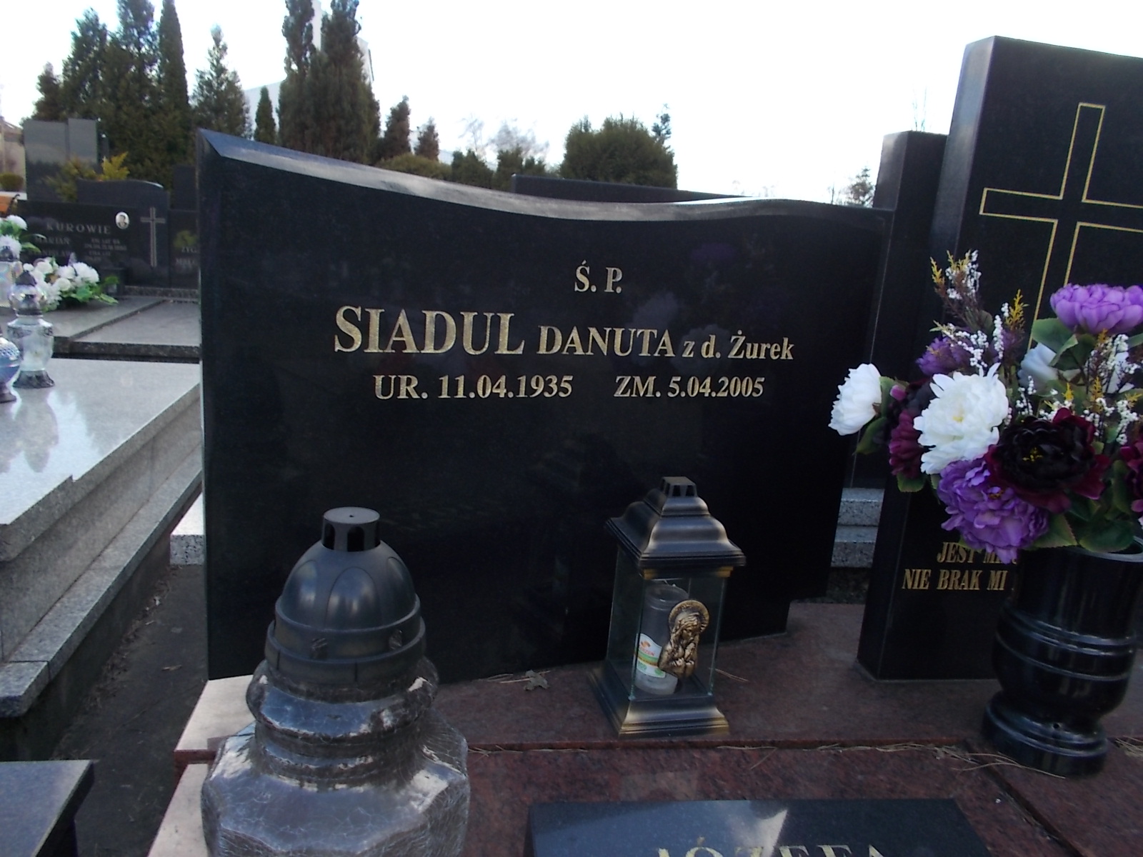 Danuta SIADUL 1935 Olkusz - Grobonet - Wyszukiwarka osób pochowanych