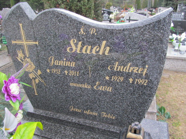 Janina STACH 1932 Olkusz - Grobonet - Wyszukiwarka osób pochowanych