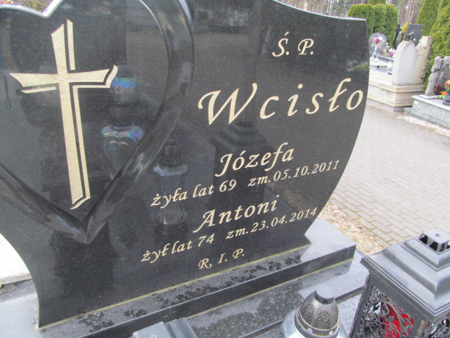 Józefa WCISŁO 1941 Olkusz - Grobonet - Wyszukiwarka osób pochowanych