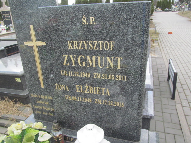 Krzysztof ZYGMUNT 1949 Olkusz - Grobonet - Wyszukiwarka osób pochowanych