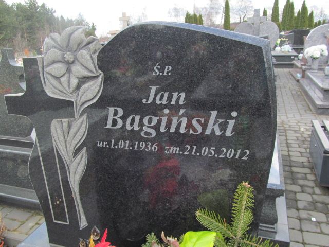 Jan BAGIŃSKI 1936 Olkusz - Grobonet - Wyszukiwarka osób pochowanych