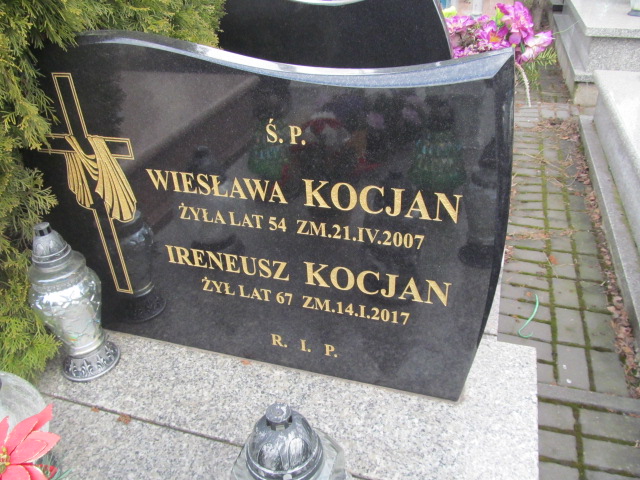 Ireneusz KOCJAN 1950 Olkusz - Grobonet - Wyszukiwarka osób pochowanych