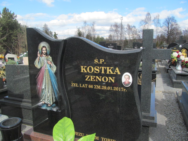 Zenon KOSTKA 1950 Olkusz - Grobonet - Wyszukiwarka osób pochowanych