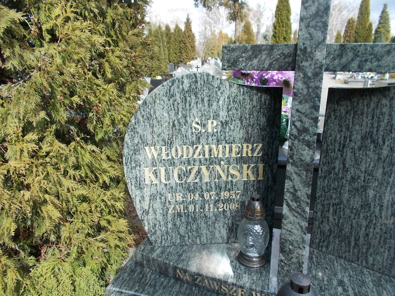 Włodzimierz KUCZYŃSKI 1957 Olkusz - Grobonet - Wyszukiwarka osób pochowanych