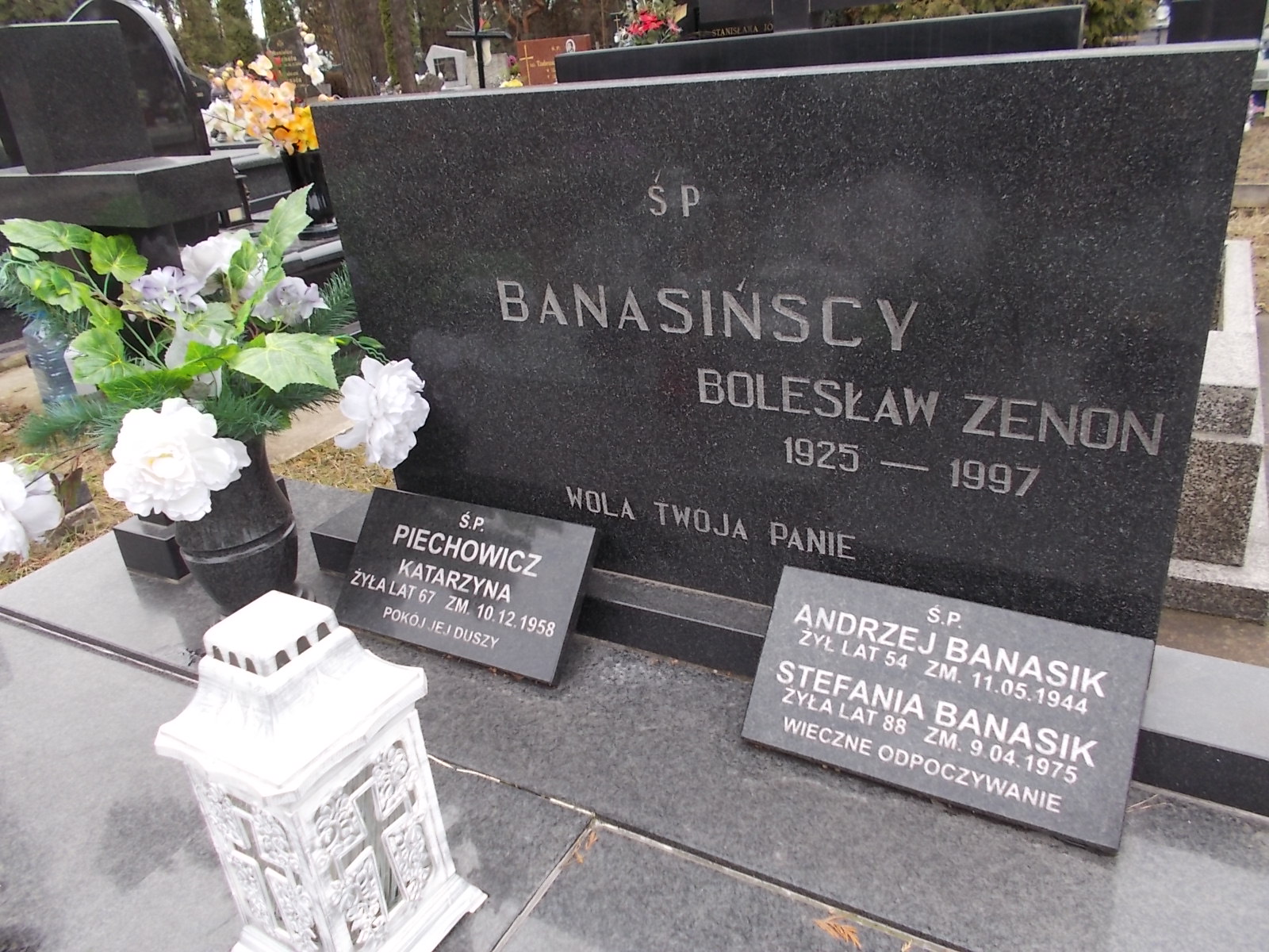 Andrzej BANASIK 1890 Olkusz - Grobonet - Wyszukiwarka osób pochowanych