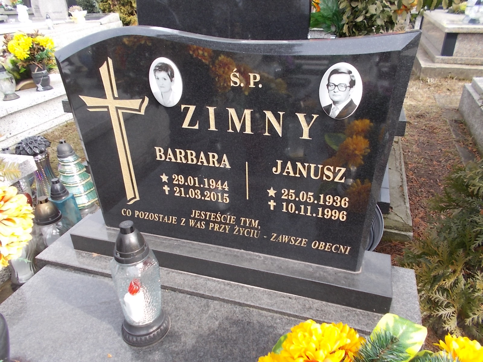 Barbara ZIMNA 1944 Olkusz - Grobonet - Wyszukiwarka osób pochowanych